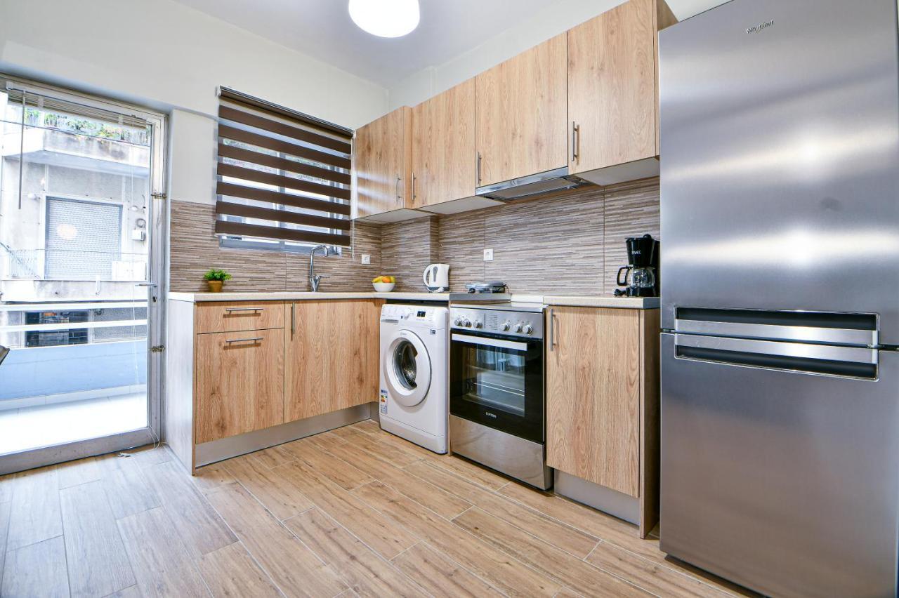 Comfy Home Next To Metro Athen Exterior foto