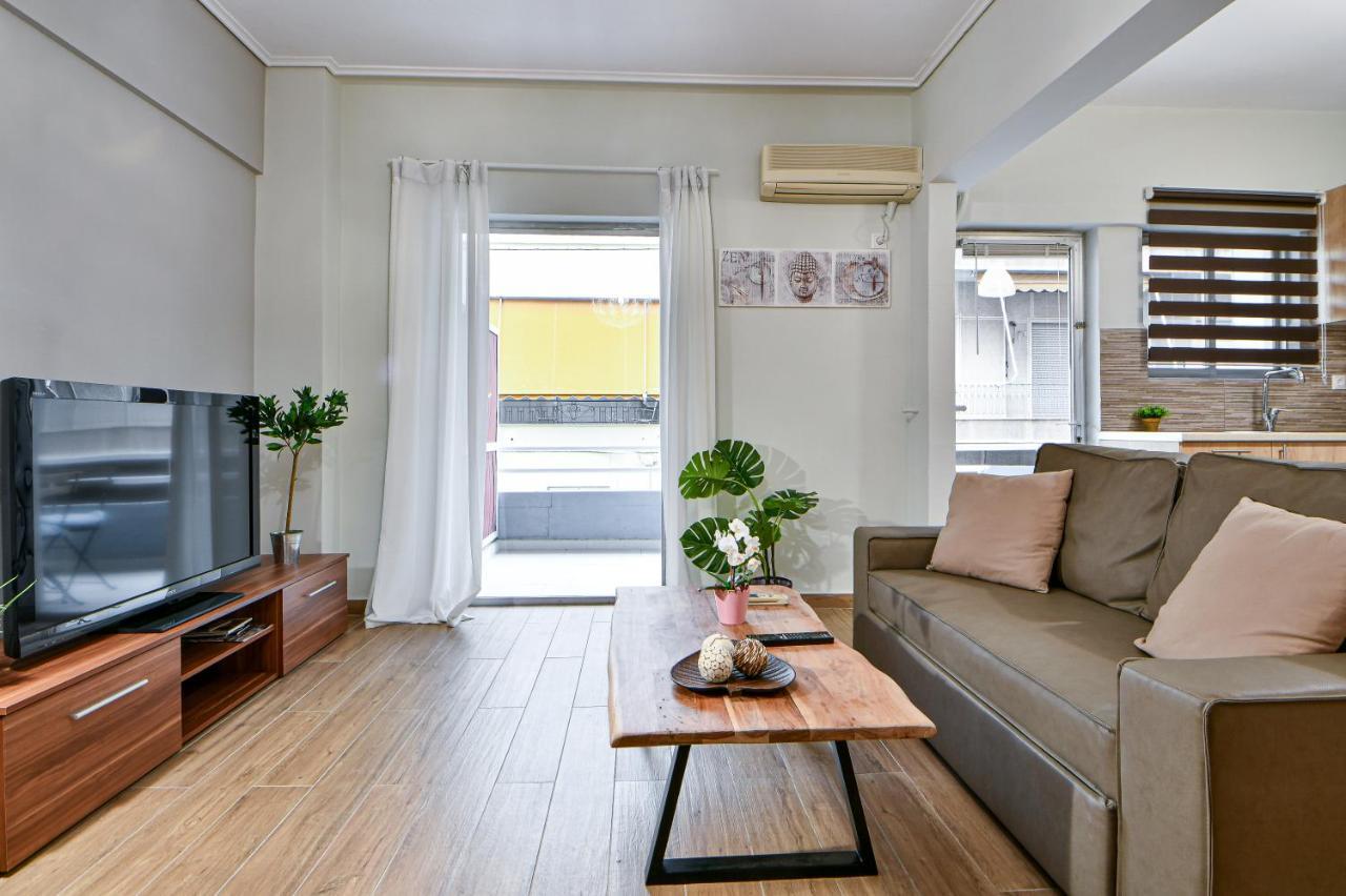 Comfy Home Next To Metro Athen Exterior foto