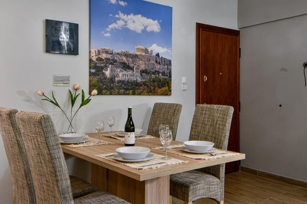 Comfy Home Next To Metro Athen Exterior foto